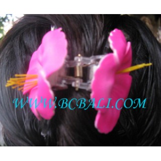 Flowers Hair Accessories Rubber